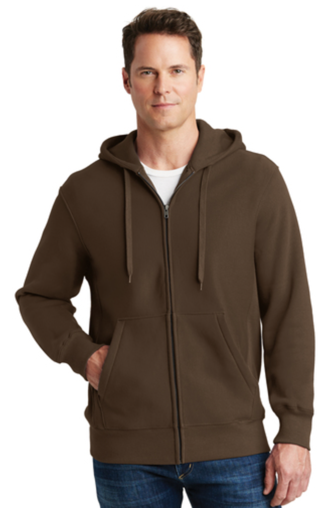 Sport-Tek Super Heavyweight Full-Zip Hooded Sweatshirt F282